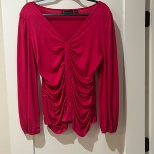 NYC never worn runched cotton shirt